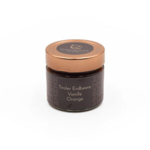 marmelade tiroler erdbeere vanille orange